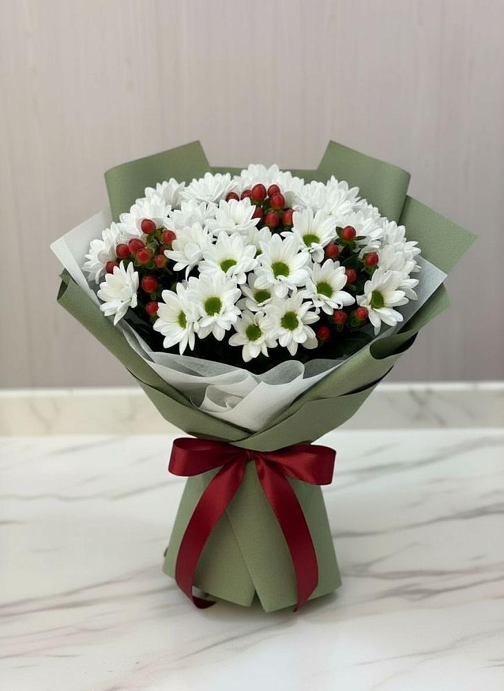 Букет цветов из: Хризантемы в Лагань