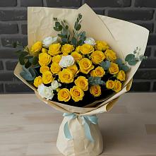 Букет цветов из:  Розы #REPLACE_PRED# Лагань