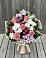 Букет цветов из: Альстромерии, Гвоздики, Розы и Хризантемы в Лагань