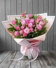 Букет Розовый кустик #REPLACE_PRED# Лагань