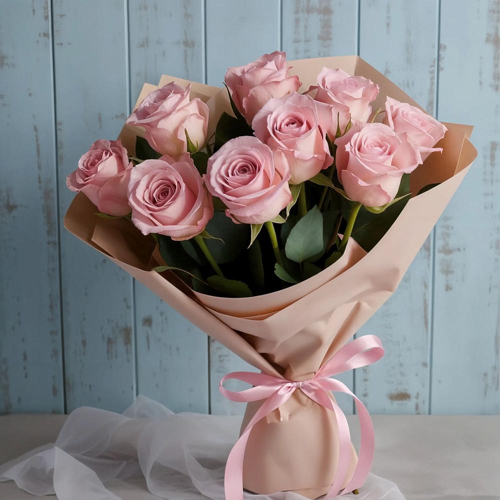 Букет цветов из: Розы в Лагань