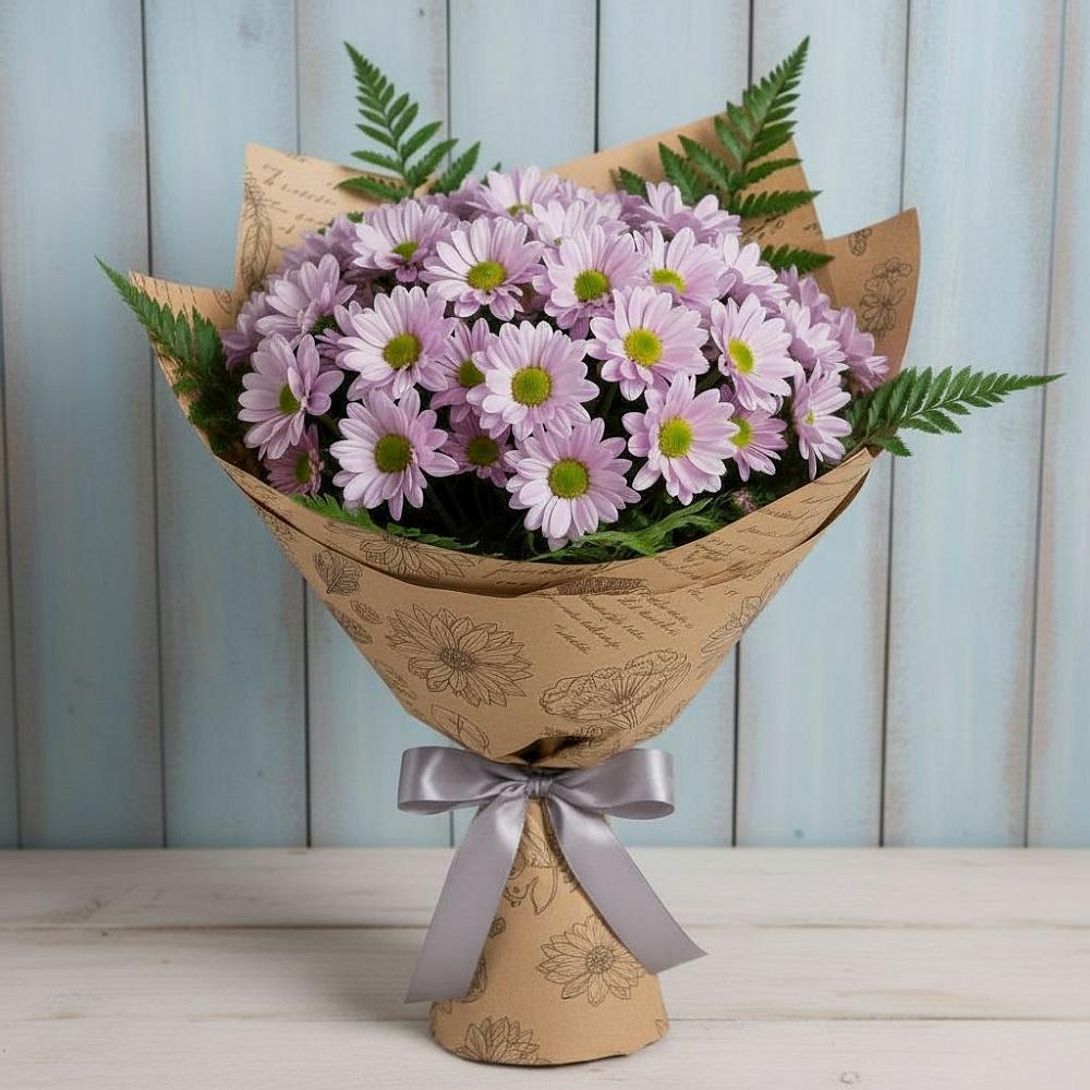 Букет цветов из: Хризантемы в Лагань