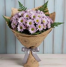 Букет цветов из:  Хризантемы #REPLACE_PRED# Лагань