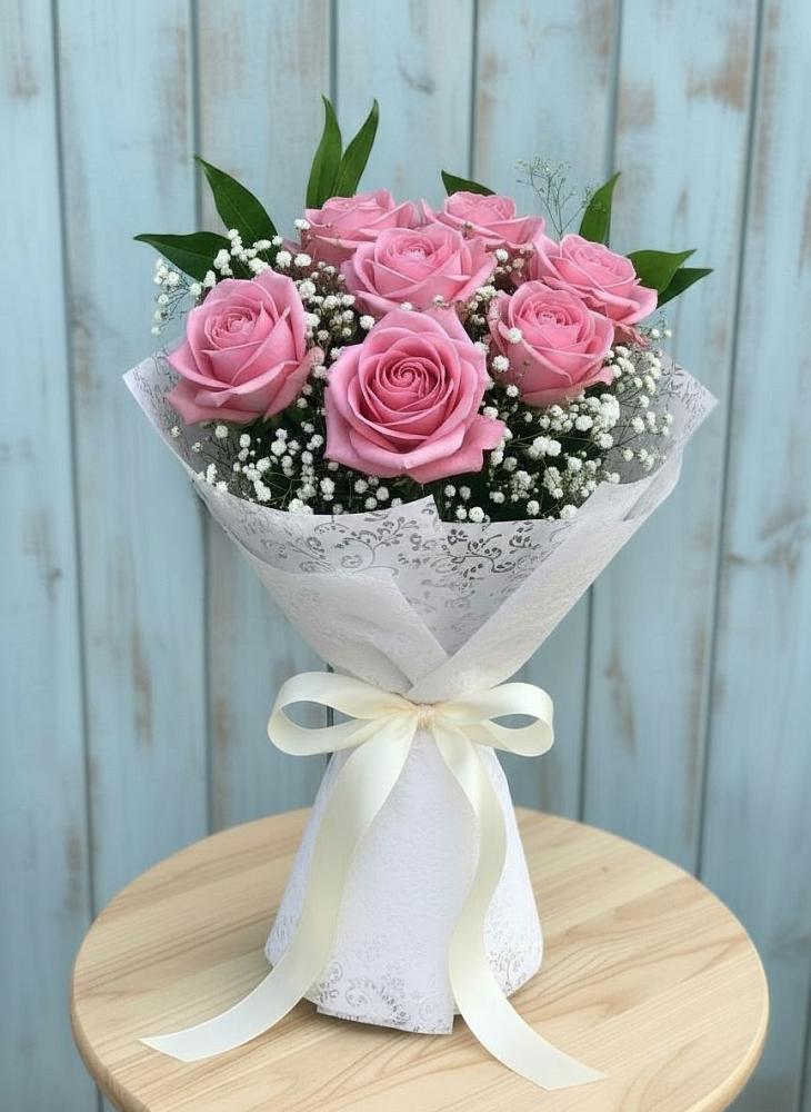 Букет цветов из: Розы в Лагань