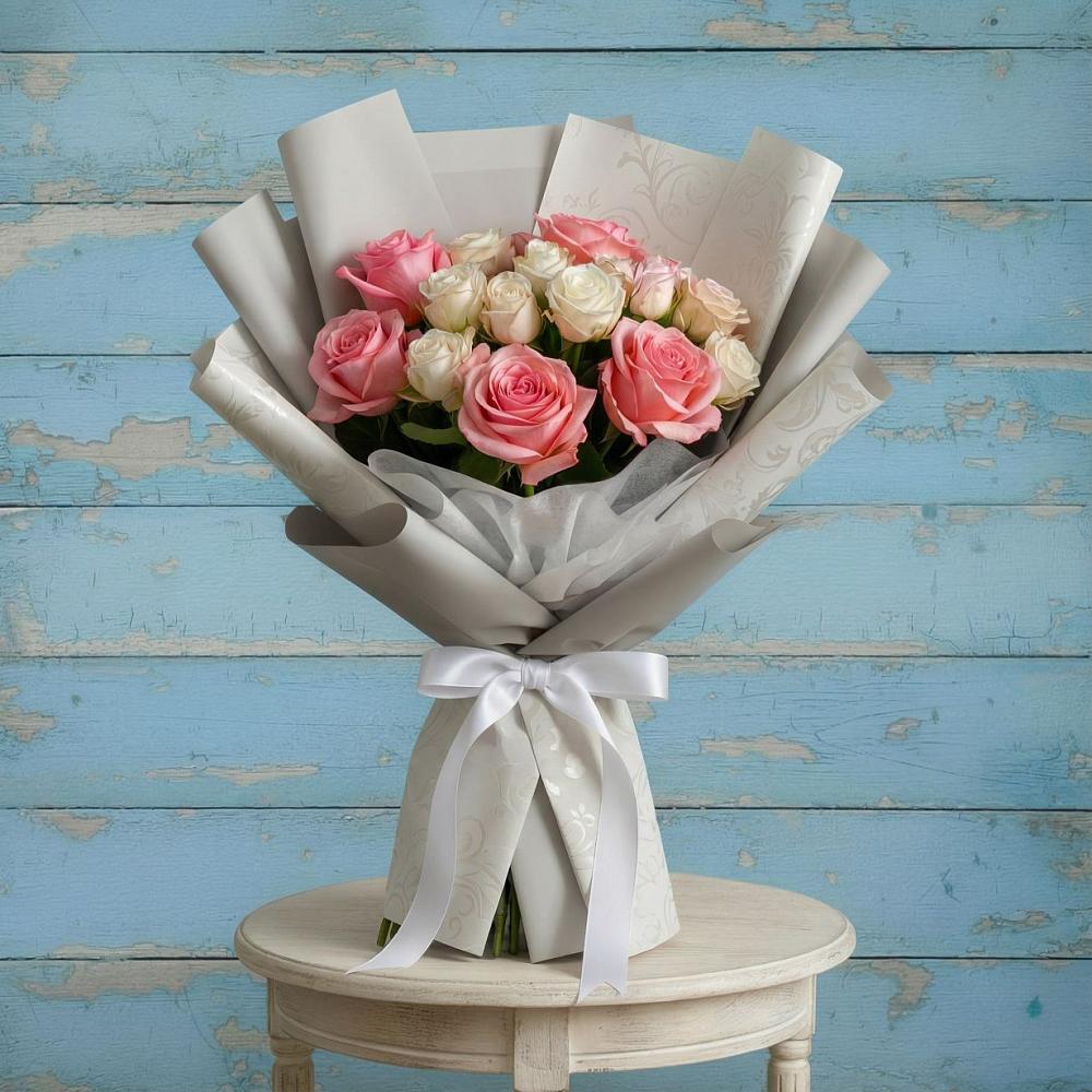 Букет цветов из: Розы в Лагань