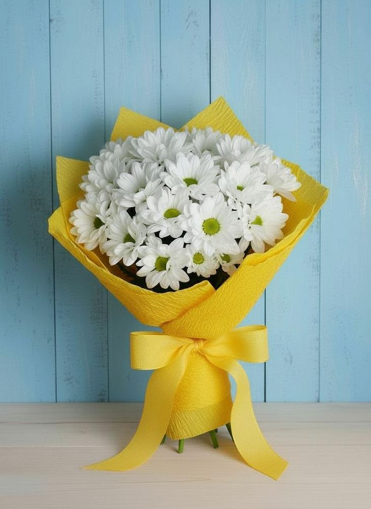 Букет цветов из: Хризантемы в Лагань