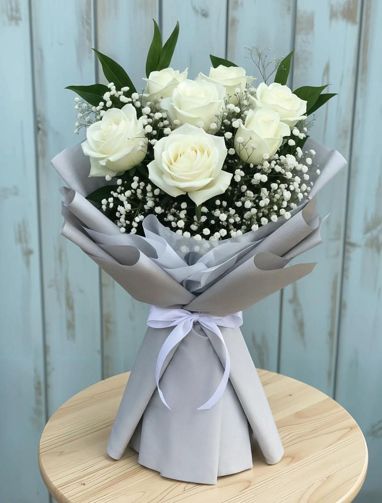 Букет цветов из: Розы в Лагань