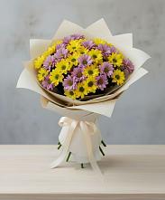 Букет цветов из:  Хризантемы в Лагань