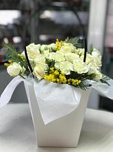 Цветочная композиция из Розы  в Лагань
