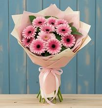Букет цветов из:  Герберы в Лагань