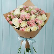 Букет цветов из:  Розы в Лагань