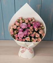 Букет цветов из:  Розы #REPLACE_PRED# Лагань